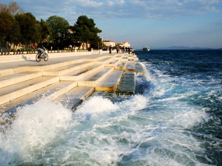 L'orgue hydraulique " Sea Organ " de Zadar