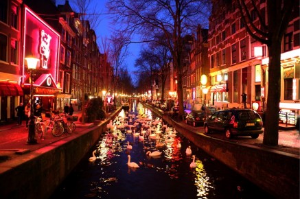 Le quartier rouge d'Amsterdam