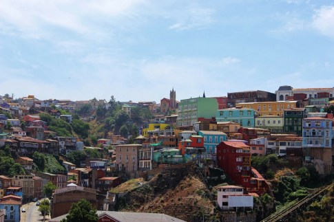 La ville de Valparaiso