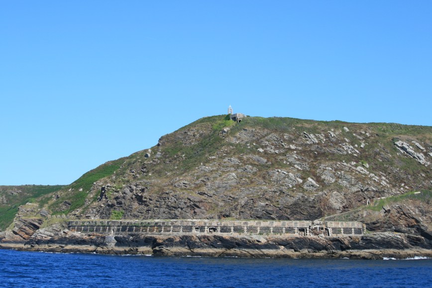 Vue sur la mer dans les Cornouailles